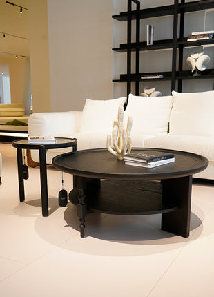 Medieval Style Solid Wood Coffee Table