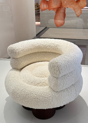 Cake Lounge Chair(White)