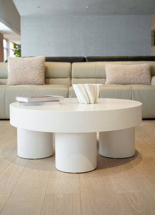Elephant legs coffee table