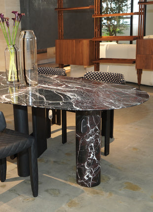 Sengu Dining Table(Red)