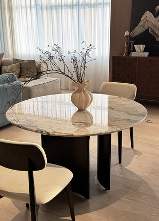 Caladonia Luxury Stone Round Dining Table