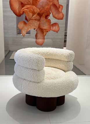 Cake Lounge Chair(White)