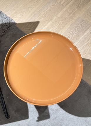 Medieval Style Baking Paint Side Table