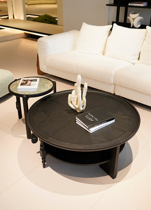 Medieval Style Solid Wood Coffee Table