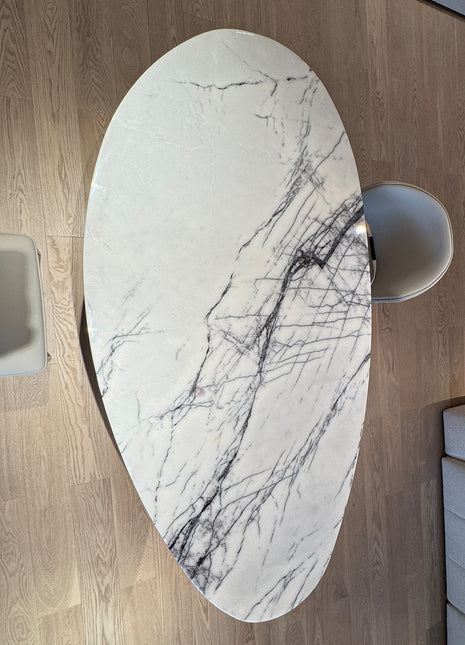 Milas Lilac Marble Dining Table