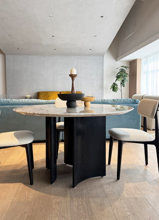 Caladonia Luxury Stone Round Dining Table