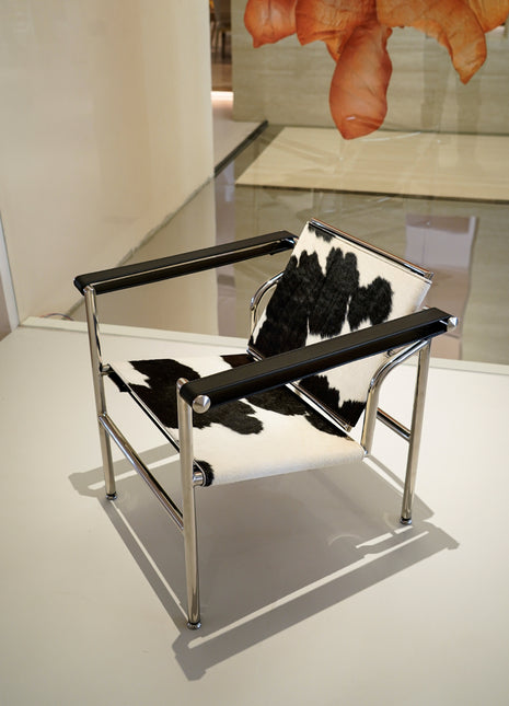 LC1休闲椅中古复古风客厅阳台卧室单人椅