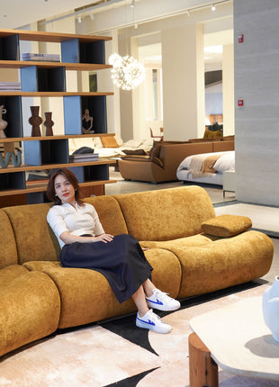 Erenst Sofa(Yellow)