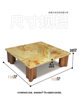 Green Marble Natural Luxury Stone Coffee Table