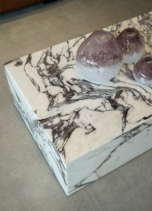 Natural Marble Coffee Table Combination
