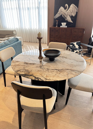Caladonia Luxury Stone Round Dining Table