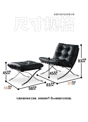 Barcelona Chair(Waxed Leather)