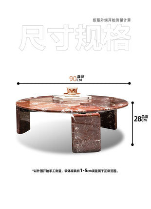 Rosso Lepanto Coffee Table