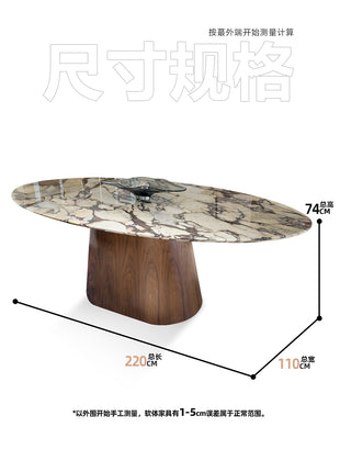 Bulgari Purple Dining Table