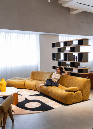 Erenst Sofa(Yellow)