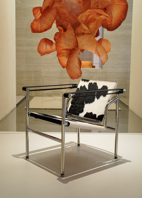 LC1休闲椅中古复古风客厅阳台卧室单人椅