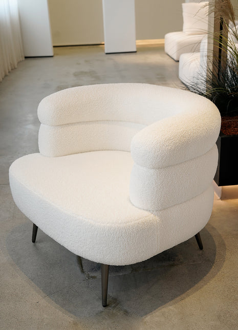 客厅卧室舒服休闲椅单椅化妆椅羊羔椅