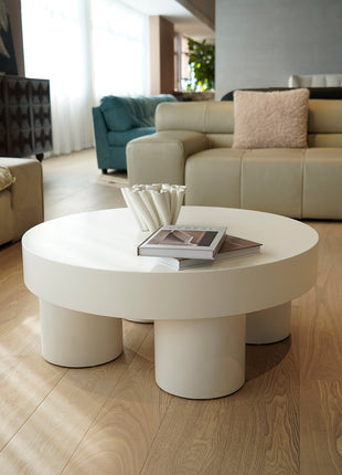 Elephant legs coffee table