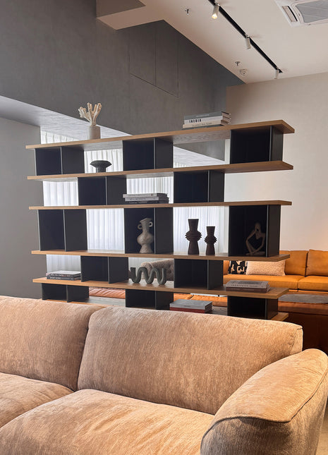Medieval Style Solid Wood Bookshelf