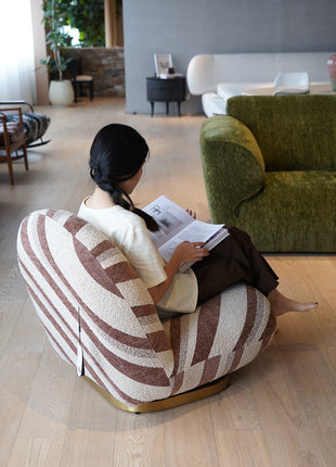 Pacha Chair(Berber fleece)
