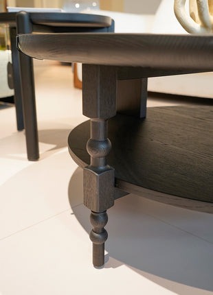 Medieval Style Solid Wood Coffee Table