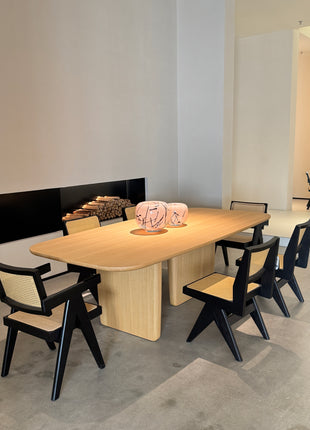 Solid wood dining table set NZDZL14