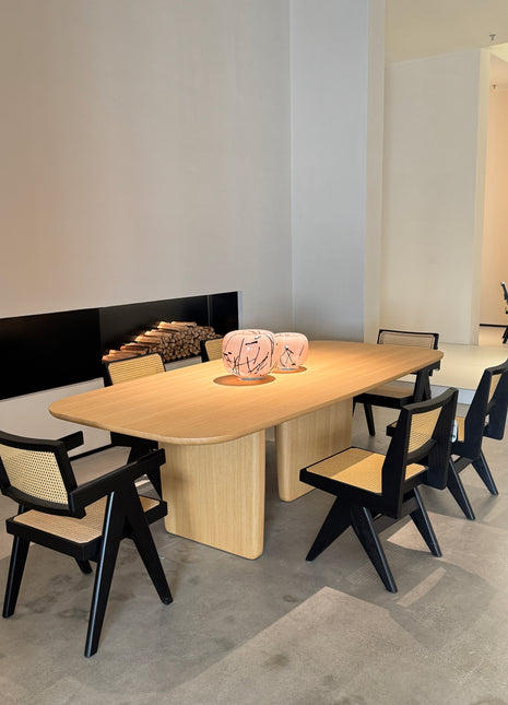 Solid wood dining table set NZDZL14