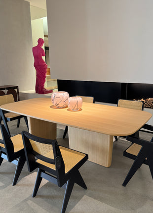 Solid wood dining table set NZDZL14